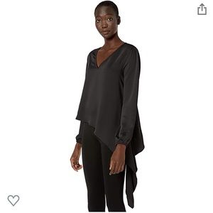 BCBGMaxazaria Asymmetrical Blouse